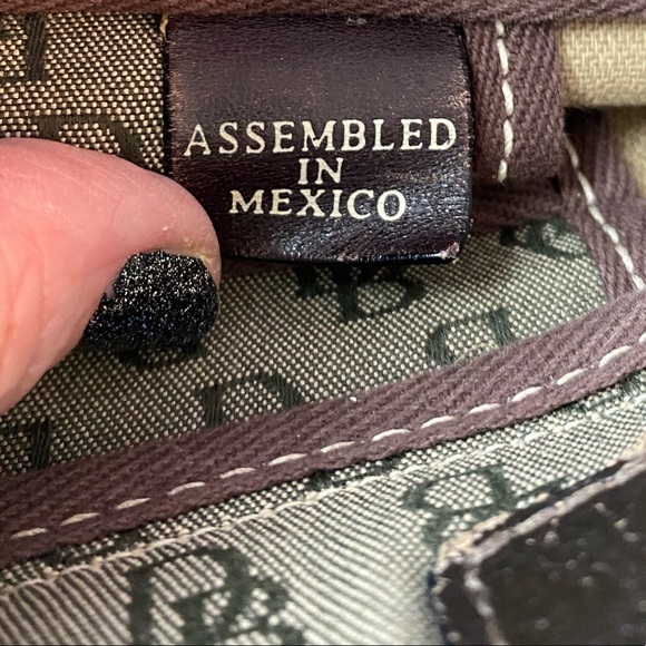 Signature Dooney and Bourke Canvas Tote - Picture 9 of 15